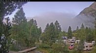 Archiv Foto Webcam Blick Campingplatz Morteratsch 06:00