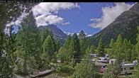 Archiv Foto Webcam Blick Campingplatz Morteratsch 09:00