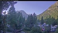 Archived image Webcam Morteratsch camping area, Engadin 07:00