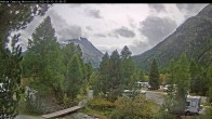 Archiv Foto Webcam Blick Campingplatz Morteratsch 12:00