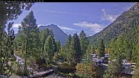 Archiv Foto Webcam Blick Campingplatz Morteratsch 09:00