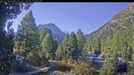 Archiv Foto Webcam Blick Campingplatz Morteratsch 08:00