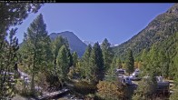 Archiv Foto Webcam Blick Campingplatz Morteratsch 09:00