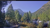 Archiv Foto Webcam Blick Campingplatz Morteratsch 08:00