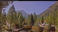 Archiv Foto Webcam Blick Campingplatz Morteratsch 09:00