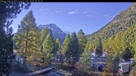 Archiv Foto Webcam Blick Campingplatz Morteratsch 08:00