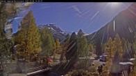 Archiv Foto Webcam Blick Campingplatz Morteratsch 13:00