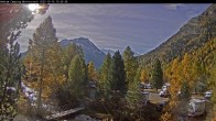 Archiv Foto Webcam Blick Campingplatz Morteratsch 09:00