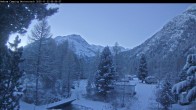 Archiv Foto Webcam Blick Campingplatz Morteratsch 06:00