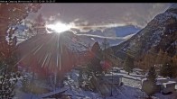 Archiv Foto Webcam Blick Campingplatz Morteratsch 09:00