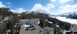 Archived image Webcam Engadin - Lake Silsersee 15:00