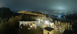 Archived image Webcam Engadin - Lake Silsersee 23:00