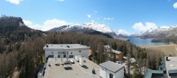 Archived image Webcam Engadin - Lake Silsersee 11:00