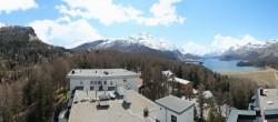 Archived image Webcam Engadin - Lake Silsersee 13:00