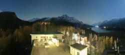 Archived image Webcam Engadin - Lake Silsersee 21:00