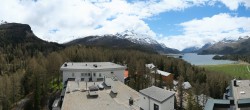 Archiv Foto Webcam Sils im Engadin - Silsersee 13:00