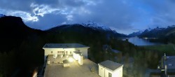 Archiv Foto Webcam Sils im Engadin - Silsersee 03:00