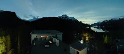 Archived image Webcam Engadin - Lake Silsersee 01:00