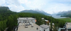 Archived image Webcam Engadin - Lake Silsersee 13:00
