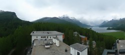 Archiv Foto Webcam Sils im Engadin - Silsersee 09:00