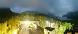 Archiv Foto Webcam Sils im Engadin - Silsersee 23:00
