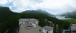Archiv Foto Webcam Sils im Engadin - Silsersee 13:00