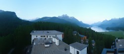 Archiv Foto Webcam Sils im Engadin - Silsersee 05:00