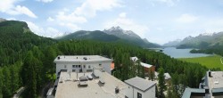 Archiv Foto Webcam Sils im Engadin - Silsersee 13:00