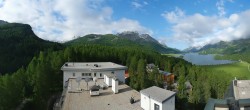 Archiv Foto Webcam Sils im Engadin - Silsersee 07:00