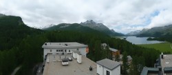 Archived image Webcam Engadin - Lake Silsersee 11:00