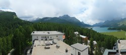 Archiv Foto Webcam Sils im Engadin - Silsersee 13:00