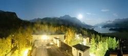Archiv Foto Webcam Sils im Engadin - Silsersee 23:00