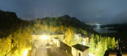 Archiv Foto Webcam Sils im Engadin - Silsersee 23:00