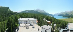 Archiv Foto Webcam Sils im Engadin - Silsersee 13:00