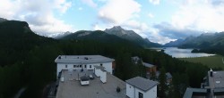 Archiv Foto Webcam Sils im Engadin - Silsersee 19:00