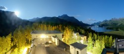 Archived image Webcam Engadin - Lake Silsersee 23:00
