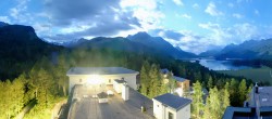 Archived image Webcam Engadin - Lake Silsersee 03:00
