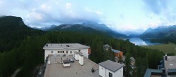 Archived image Webcam Engadin - Lake Silsersee 05:00