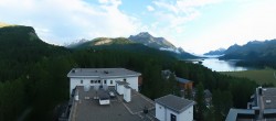 Archiv Foto Webcam Sils im Engadin - Silsersee 19:00