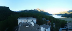 Archiv Foto Webcam Sils im Engadin - Silsersee 05:00