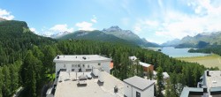 Archiv Foto Webcam Sils im Engadin - Silsersee 13:00