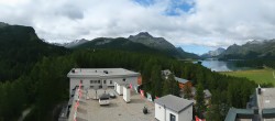 Archiv Foto Webcam Sils im Engadin - Silsersee 09:00