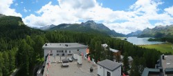 Archiv Foto Webcam Sils im Engadin - Silsersee 13:00