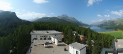 Archiv Foto Webcam Sils im Engadin - Silsersee 09:00