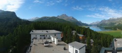 Archiv Foto Webcam Sils im Engadin - Silsersee 09:00