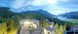 Archiv Foto Webcam Sils im Engadin - Silsersee 01:00