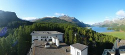 Archiv Foto Webcam Sils im Engadin - Silsersee 08:00