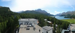 Archiv Foto Webcam Sils im Engadin - Silsersee 13:00