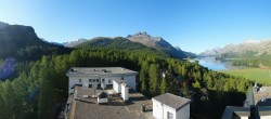 Archiv Foto Webcam Sils im Engadin - Silsersee 08:00