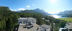 Archiv Foto Webcam Sils im Engadin - Silsersee 15:00